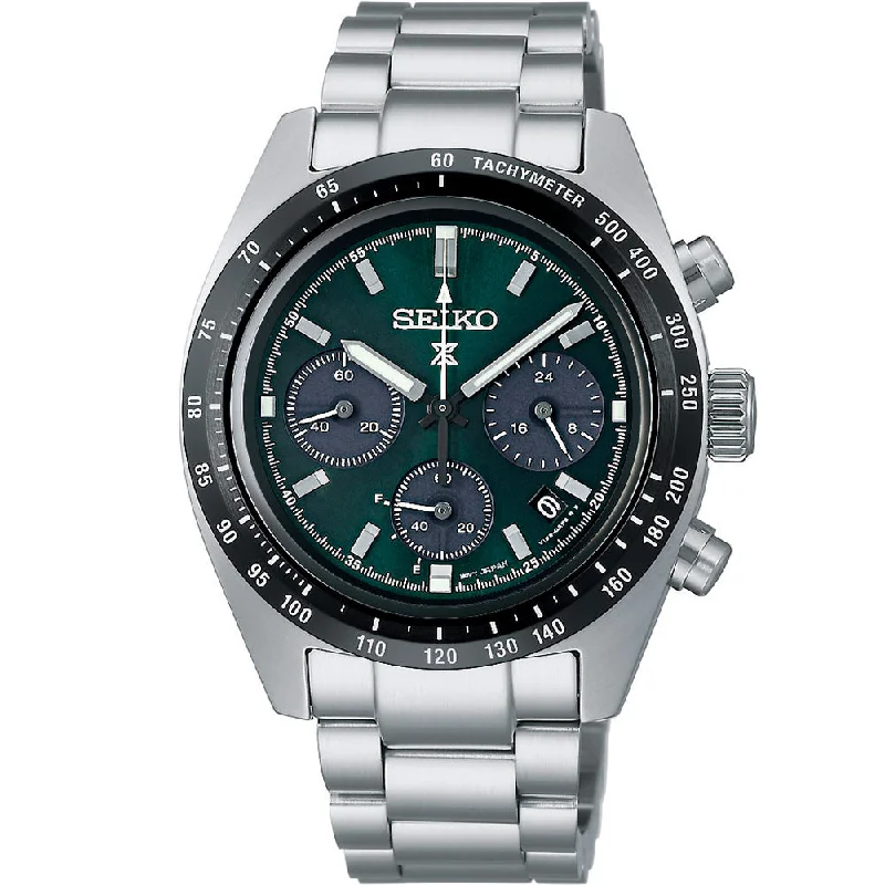 Seiko Watches for Men Online-Seiko Prospex SSC933P Speedtimer Solar Chronograph