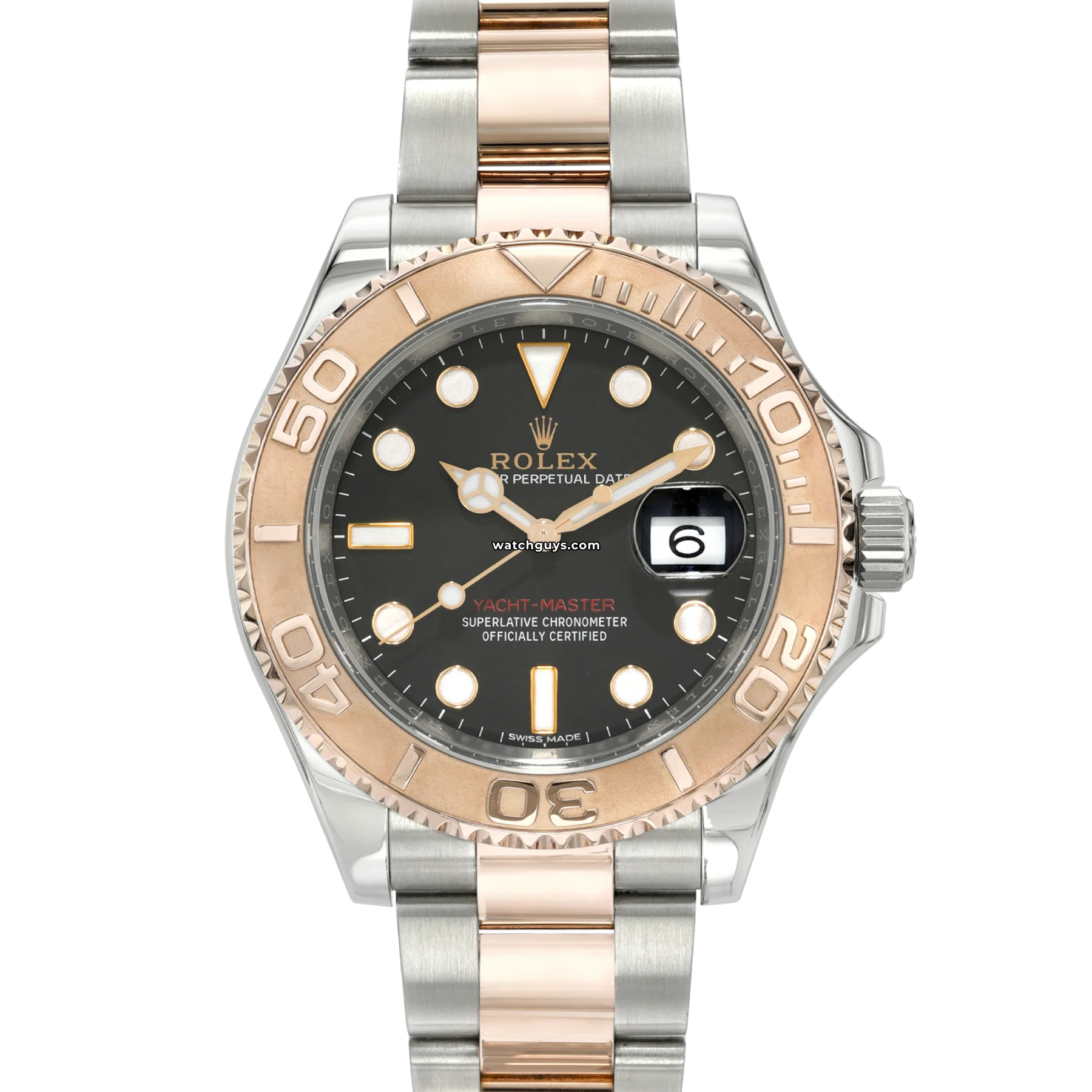 Women's Rolex Kinetic Style Watches-Rolex Yacht-Master 116621 Black