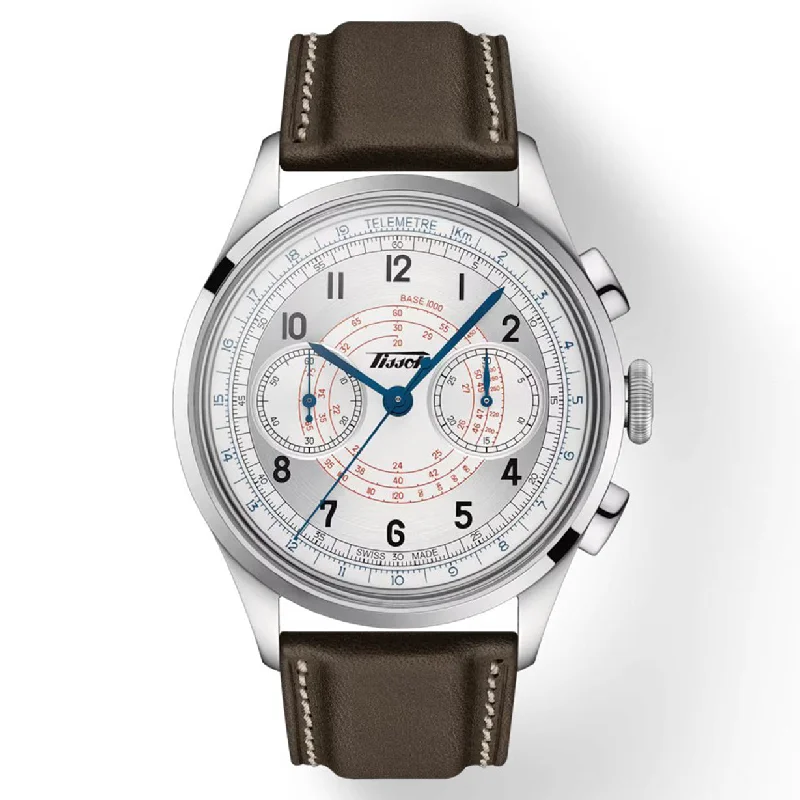 Women's Heritage Watches for Understated Elegance-Tissot Heritage Silver Dial Men 42mm
