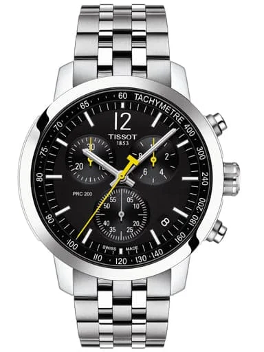 Men's Chronograph Watches for Understated Elegance-Tissot Prc 200 Chronograph T114.417.11.057.00