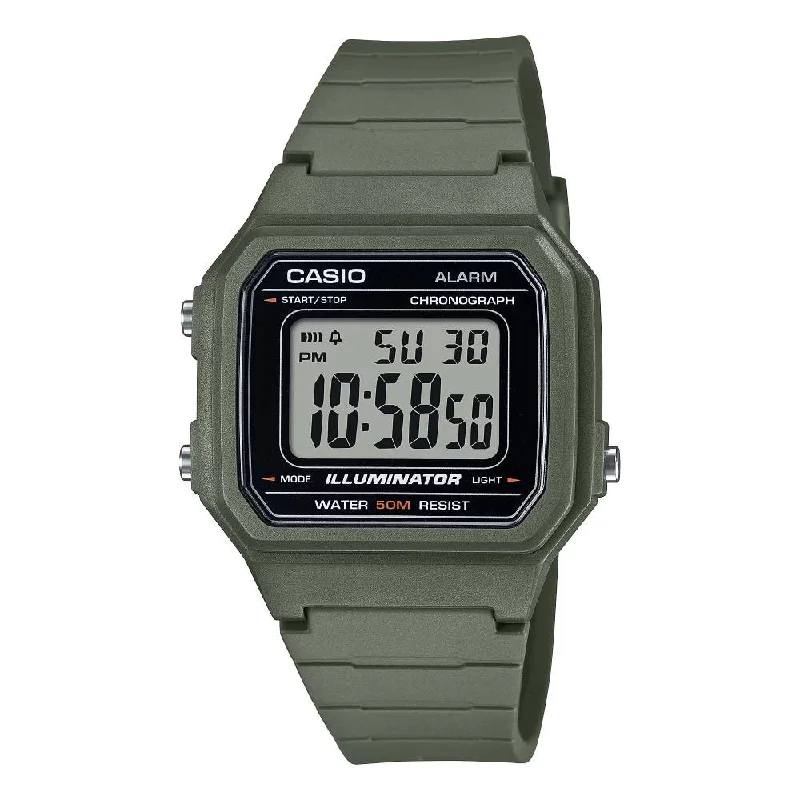 Men's Digital Watches for Adventure Seekers-Casio Vintage Digital Resin Digital 41.2mm Resin Band Men's Digital Watches for Adventure Seekers-Casio Vintage Digital Resin Digital 41.2mm Resin Band