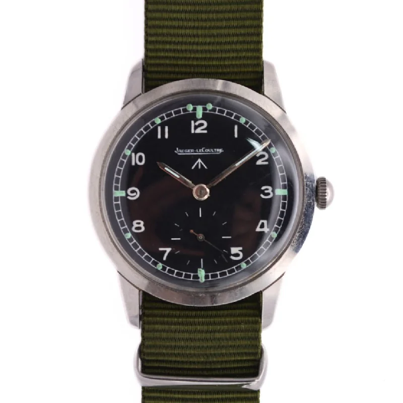 Men's Military Watches for Temperature Monitoring-Jaeger LeCoultre - Field Style Watch - Calibre P449 - c.1944