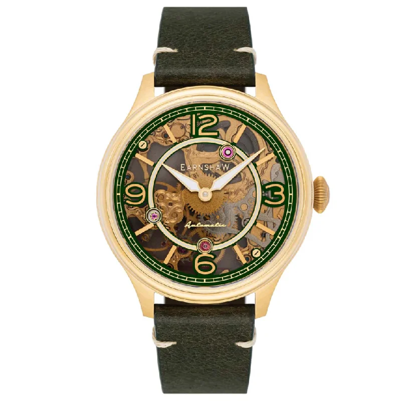 Men's Wedding Style Dress Watches for Groomsmen-Thomas Earnshaw Baron Watch ES-8231-02