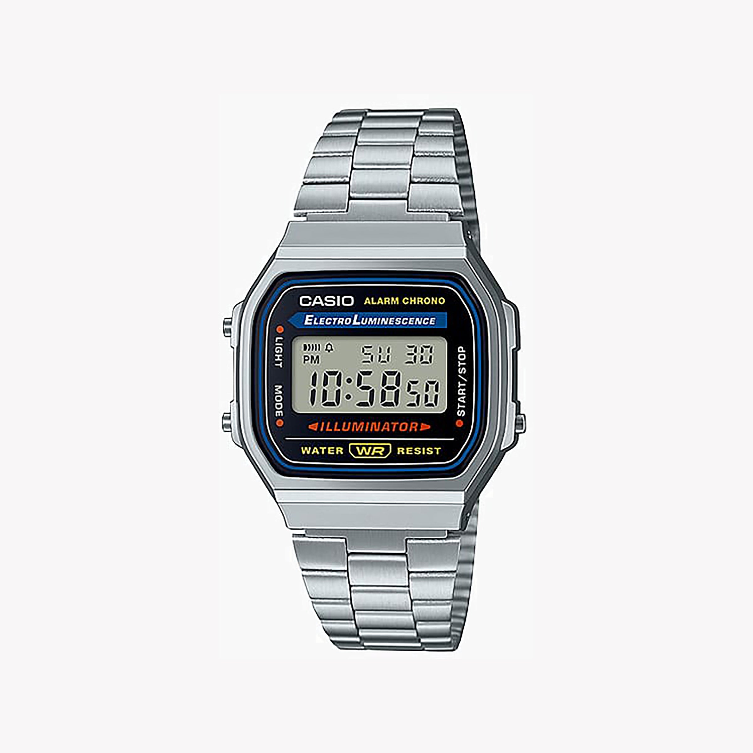 Men's Digital Watches with Classic Design-CASIO A168WA-1UWD SPORTY ELEGANCE - MODERN TIMEPIECE FOR ACTIVE LIFESTYLES