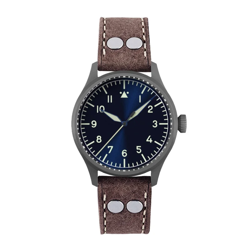 Men's Pilot Watches with Rectangular Case Shape-Flieger Stuttgart Pro 40mm Automatic 862141_843