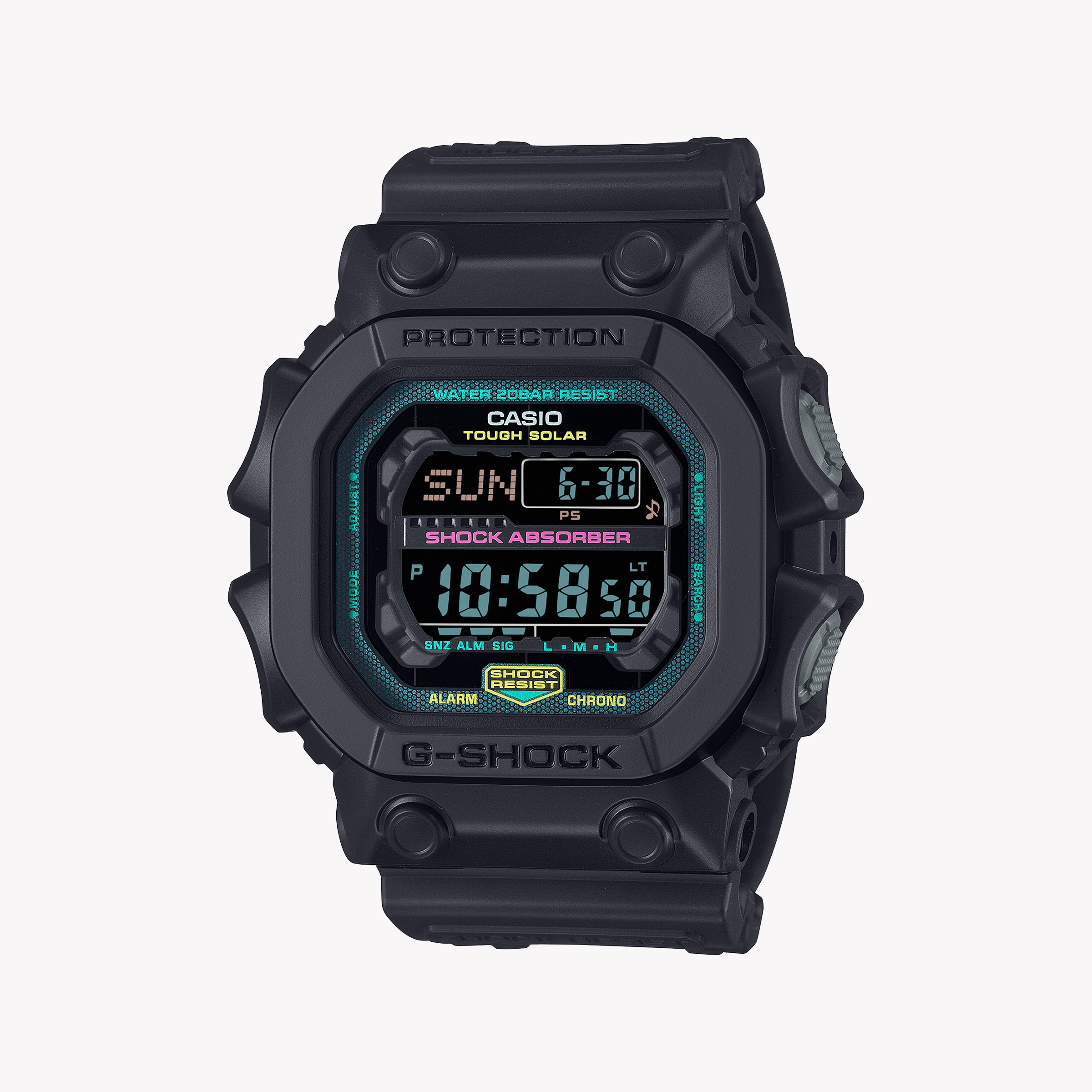 Digital Watches for Men with Barometer Feature-CASIO G-SHOCK GX-56MF-1DR ADVENTURE PRO - RUGGED BLACK TIMEPIECE FOR MEN