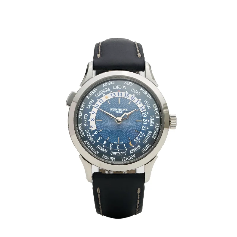 Men's Patek Philippe Watches with Advanced Materials-World Time Platinum - 5230