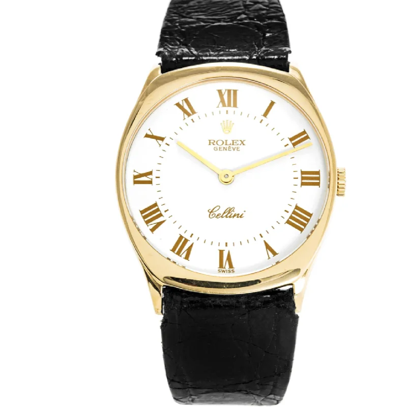 Authentic Rolex men's watch box and papers verification -Rolex Cellini  - Ref 4133/8 (Pre-Owned)
