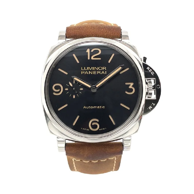 Women's Military Watches with Minimalist Style-Panerai Luminor Due - 45mm PAM00674 - Pre-Owned