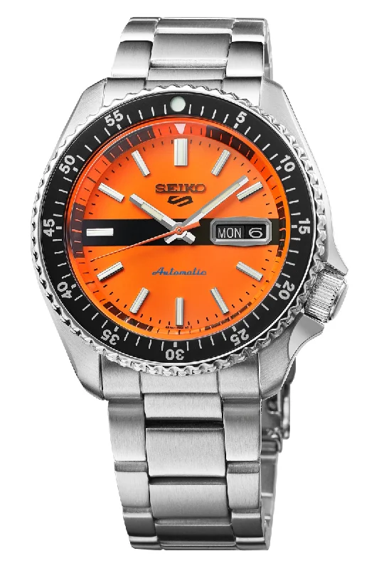 Men's Birthday Style Dress Watches for Gift Ideas-Seiko 5 Sports 55th Anniversary SRPK11