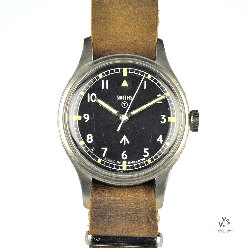 Men's Military Watches for Crisis Management-Smiths - British Army Issued  W10 Wristwatch - Issued 1969