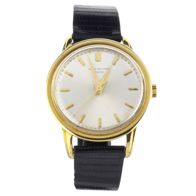 Men's Patek Philippe Watches for Technological Innovation-PATEK PHILIPPE CALATRAVA "JUMBO" 37MM YG MANUAL WIND VINTAGE 1956 REF: 2481J Men's Patek Philippe Watches for Technological Innovation-PATEK PHILIPPE CALATRAVA "JUMBO" 37MM YG MANUAL WIND VINTAGE 1956 REF: 2481J