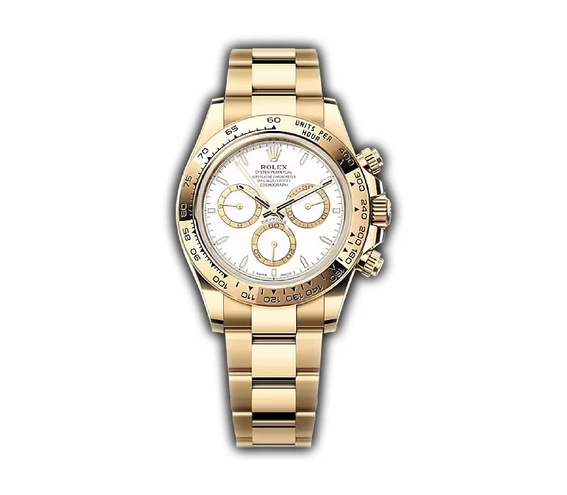 Where to buy vintage Rolex GMT-Master men's watches near me -40mm 18k Yellow Gold White Dial on Bracelet New Caliber 4131