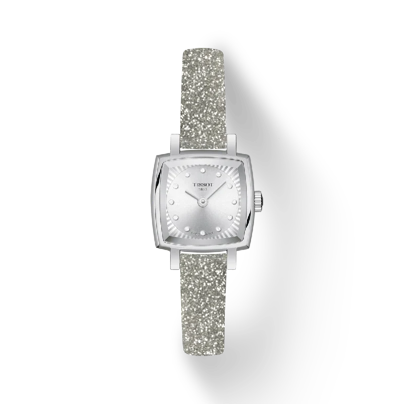 Women's Heritage Watches with GPS Navigation-Tissot T-Lady Silver Dial Women 20mm