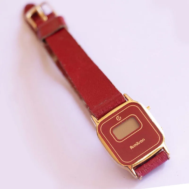 Women's Pilot Watches for Retro Charm-Armitron Digital Ladies Watch | Tiny Elegant Watch with Digital Display Women's Pilot Watches for Retro Charm-Armitron Digital Ladies Watch | Tiny Elegant Watch with Digital Display