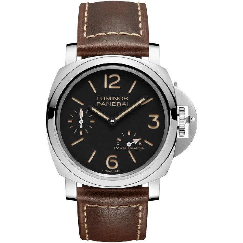 Women's Military Watches with Radio Frequency-Luminor 8 Days Power Reserve 44MM PAM00795
