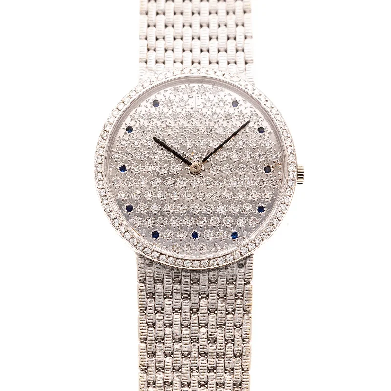 Men's Audemars Piguet Luxury Watches for Sale-Audemars Piguet Round Watch with Mirror Pave Dial