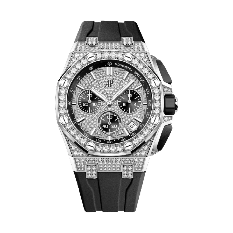 Men's Audemars Piguet Everyday Wear Style Watches-Audemars Piguet Royal Oak Offshore 26423BC.ZZ.D002CA.01 Chronograph Diamond Case And Bezel