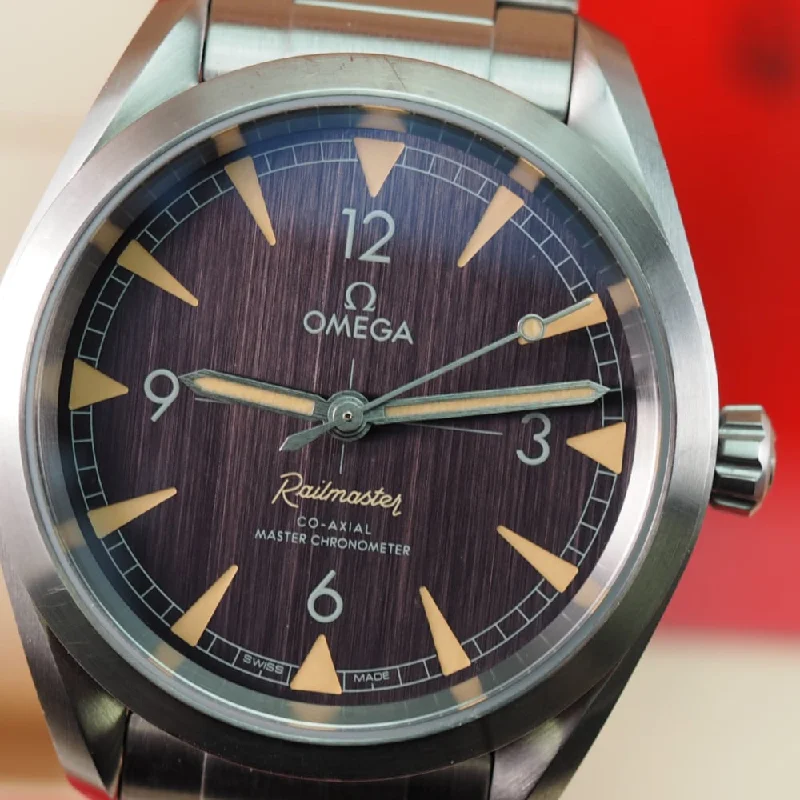 Women's Rolex Everyday Wear Design Watches-Omega Railmaster 22010402001001 (2019)