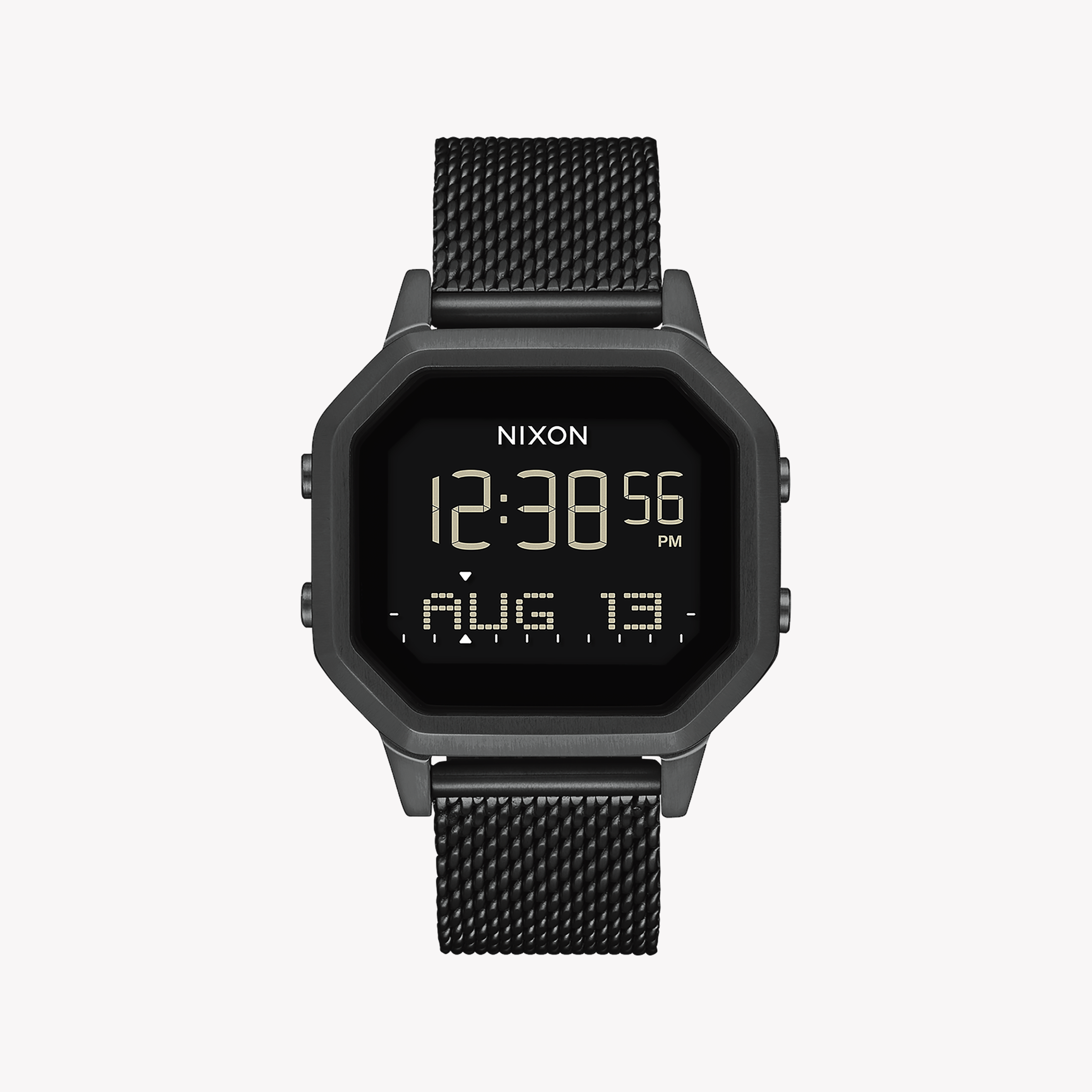 Men's Digital Watches with Minimalist Style-Nixon Women's Black Stainless Steel Watch, Digital | A1272-001