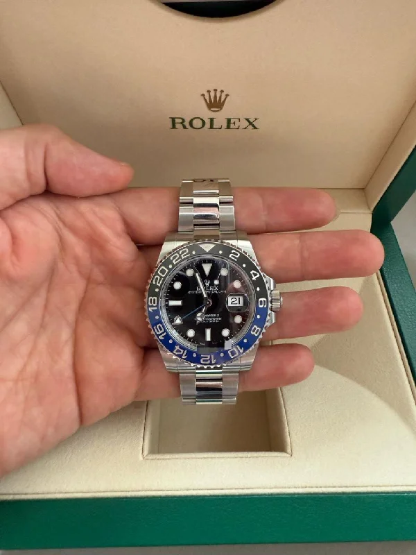 men's Rolex watches with Clous de Paris dial -​GMT MASTER-II BATMAN (2025)