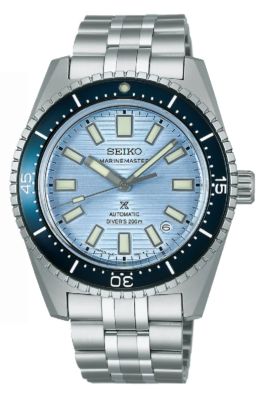 Men's Wedding Dress Watches for Groomsmen-Seiko Prospex Marinemaster 1965 Diver’s Modern Re-interpretation SJE099