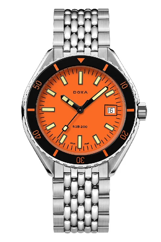 Men's Handmade Dress Watches for Special Occasions-Doxa Sub 200 Professional 799.10.351.10