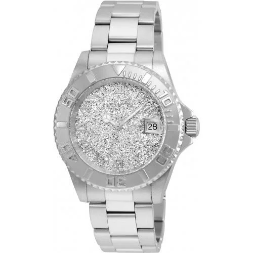 Women's Chronograph Watches with Radio Frequency-Invicta Women's 22706 Angel Stainless Steel Watch