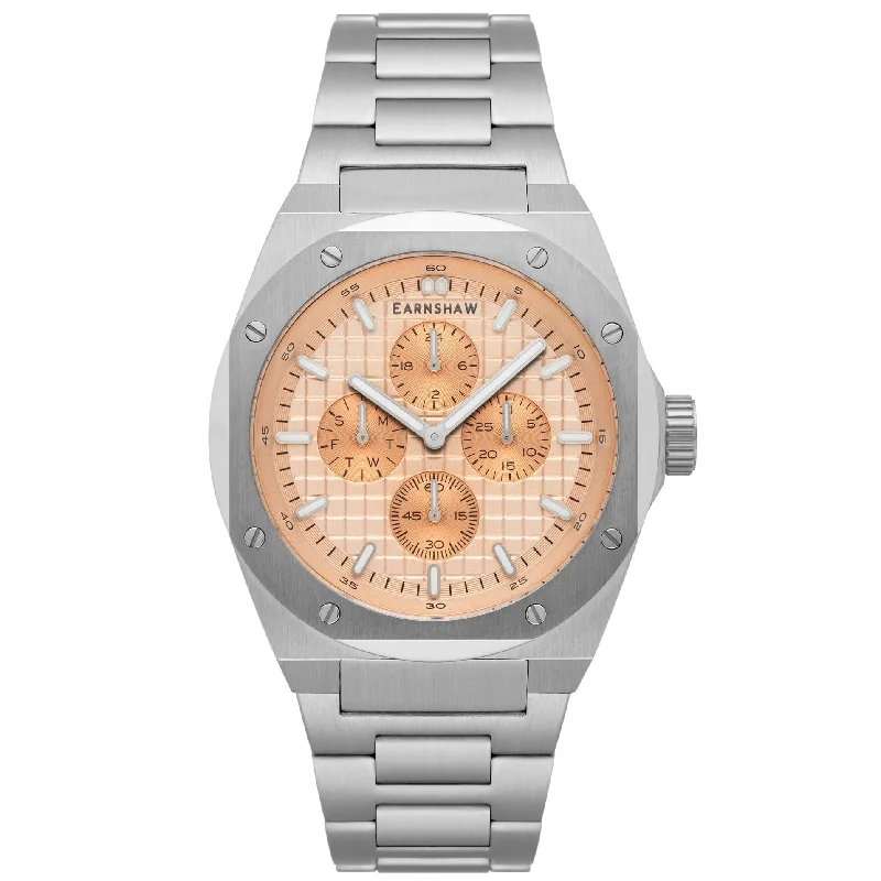 Men's Business Meeting Dress Watches for Professional Settings-Thomas Earnshaw Bessemer Calendar Watch ES-8253-22
