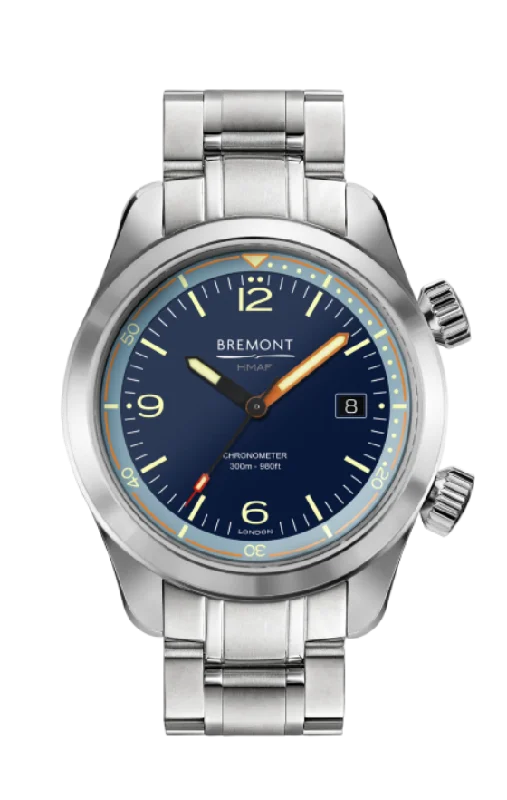 Men's Military Watches with SWAT Teams-Argonaut Azure