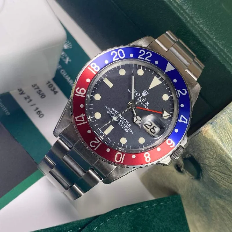 Women's Rolex Anniversary Watches-Rolex GMT Master 1675 (1972)