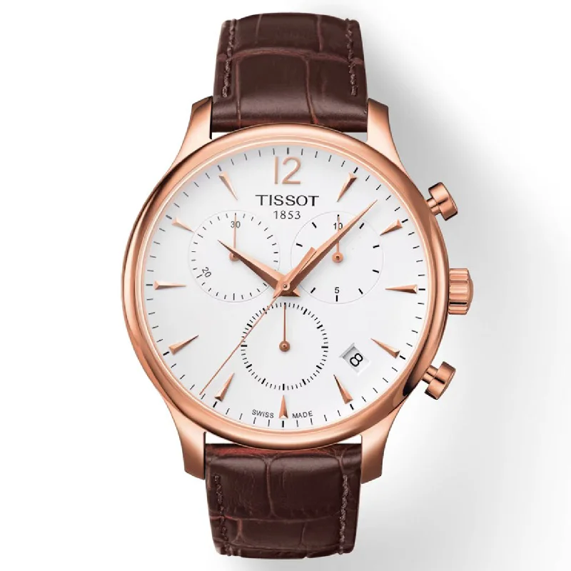 Women's Heritage Watches for Pilots-Tissot T-Classic Silver Dial Men 42mm