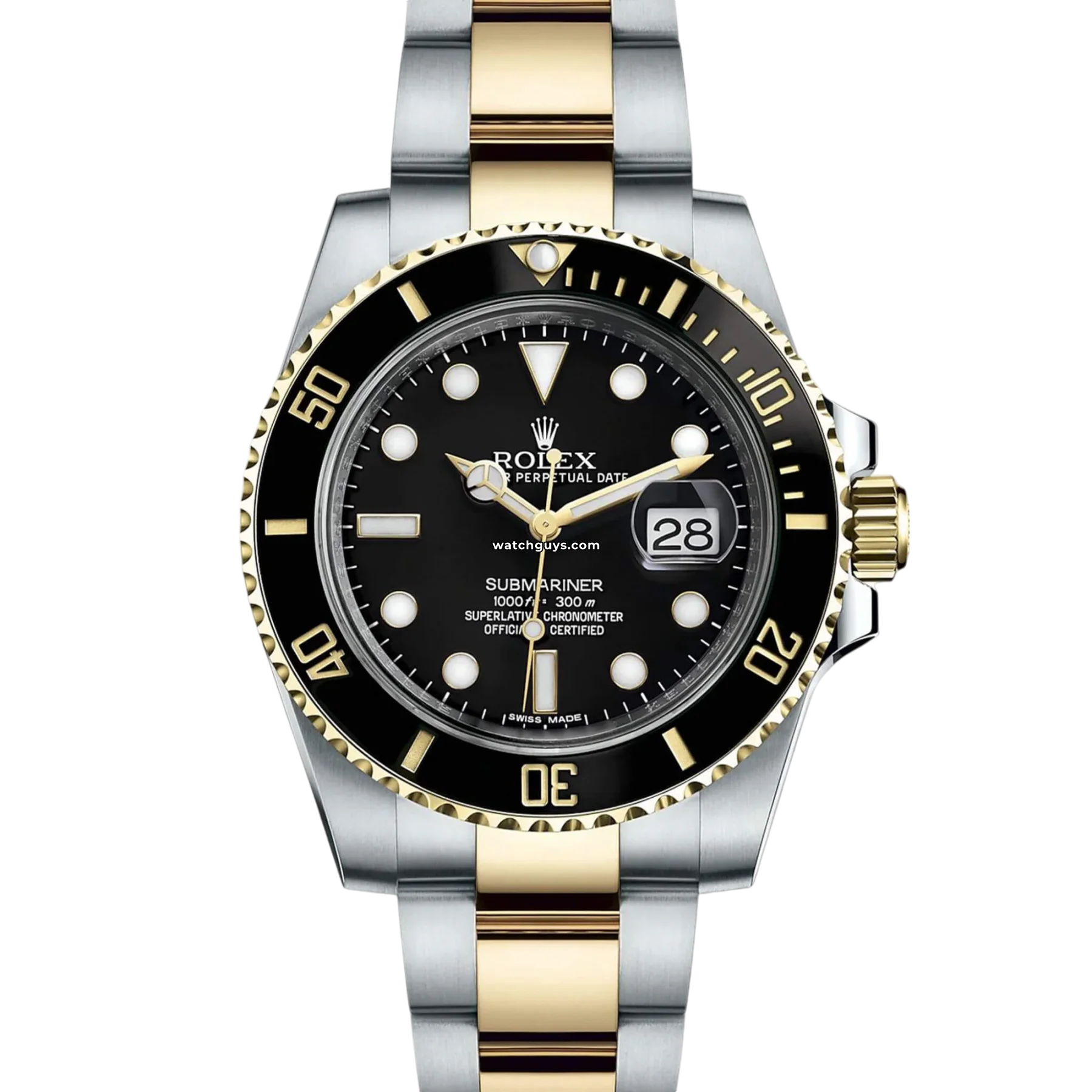 Women's Rolex Luxury Watches for Women-Rolex Submariner 116613LN Black