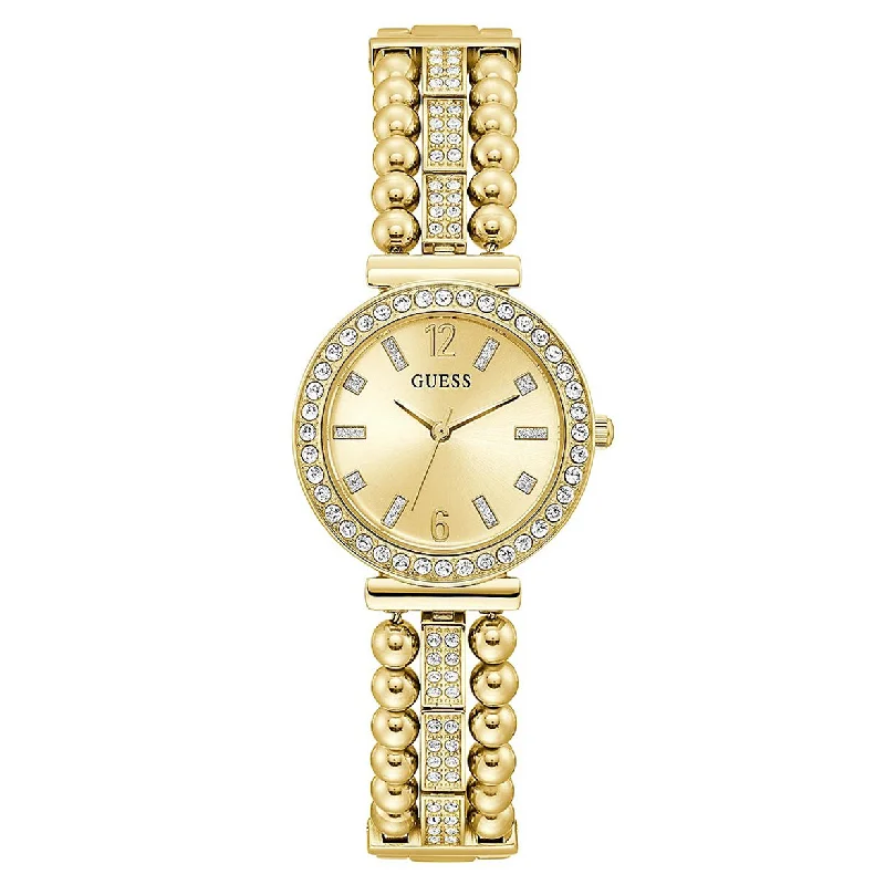 Women's Flieger Watches for Navigation-Guess Gala Gold Dial Women 30mm