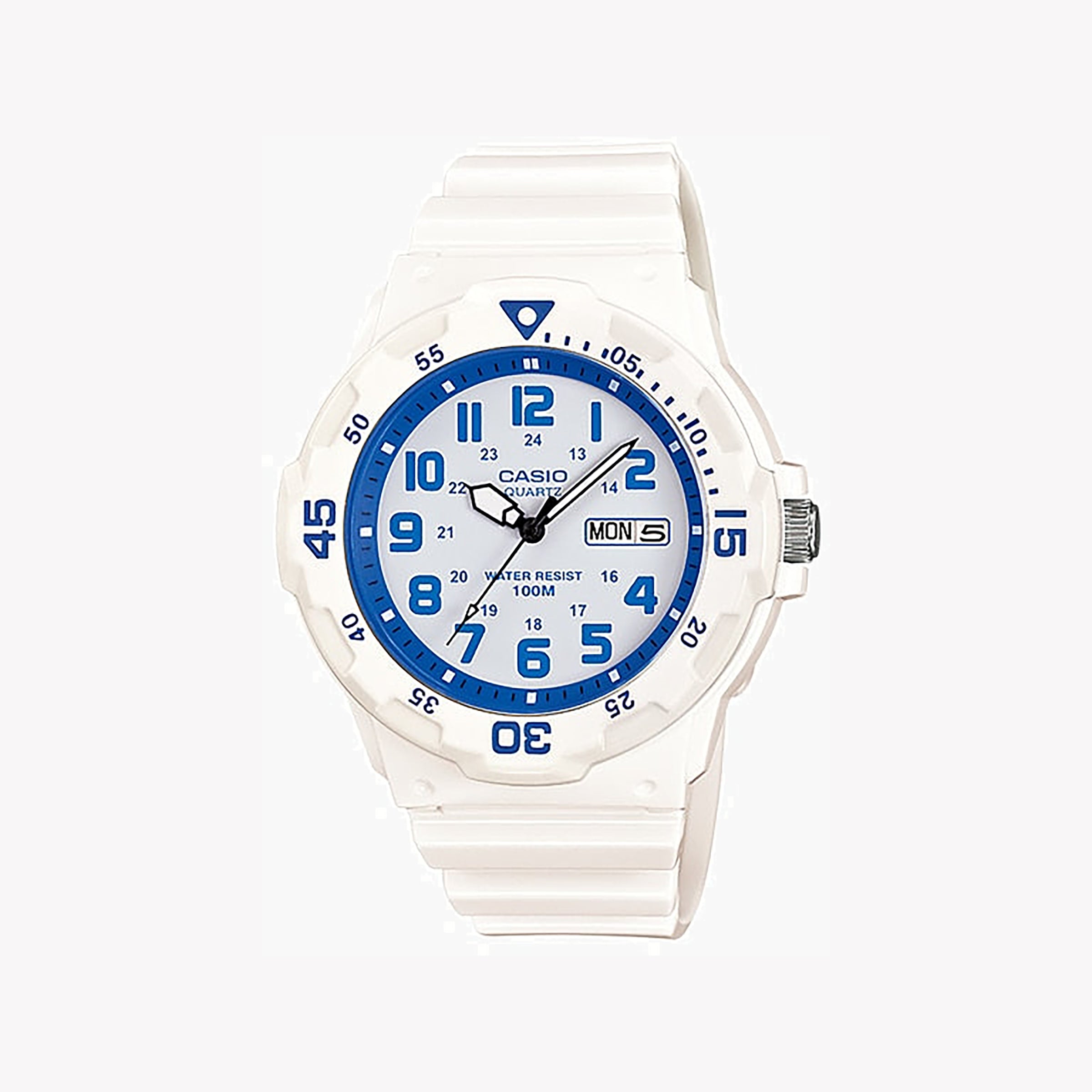Men's Digital Watches with Smart Features-CASIO MRW-200HC-7B2VDF ADVENTURE TIME - MEN'S SPORTY WHITE RESIN WATCH
