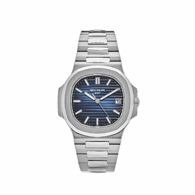 Men's Patek Philippe Watches for Timeless Style-Patek Philippe Nautilus 5811/1G-001 White Gold Blue Dial (2023)