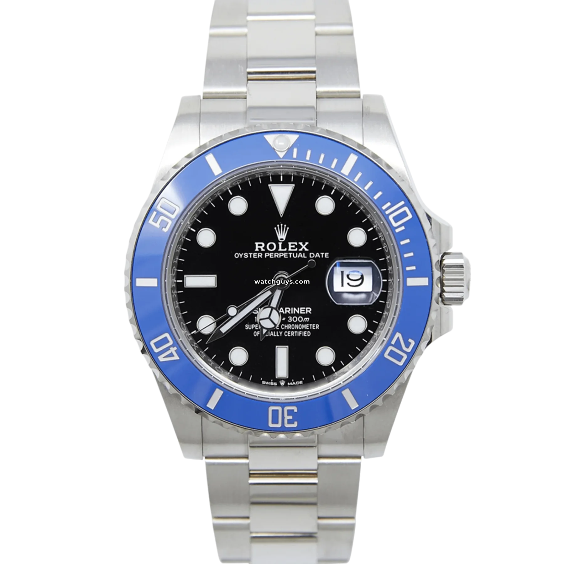 Women's Rolex Italian Made Style Watches-Rolex Submariner 126619LB Cookie Monster
