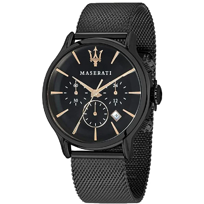 Men's Quartz Watches with Countdown Timer-MASERATI, EPOCA CHRONOGRAPH