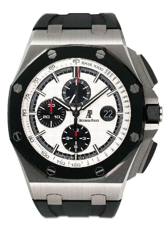 Men's Audemars Piguet European Made Watches-Audemars Piguet Royal Oak Offshore 26400SO Mens Watch Box Papers