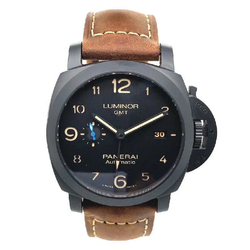 Women's Military Watches for Law Enforcement-Panerai Luminor GMT 44MM PAM01441- Certified Pre-Owned