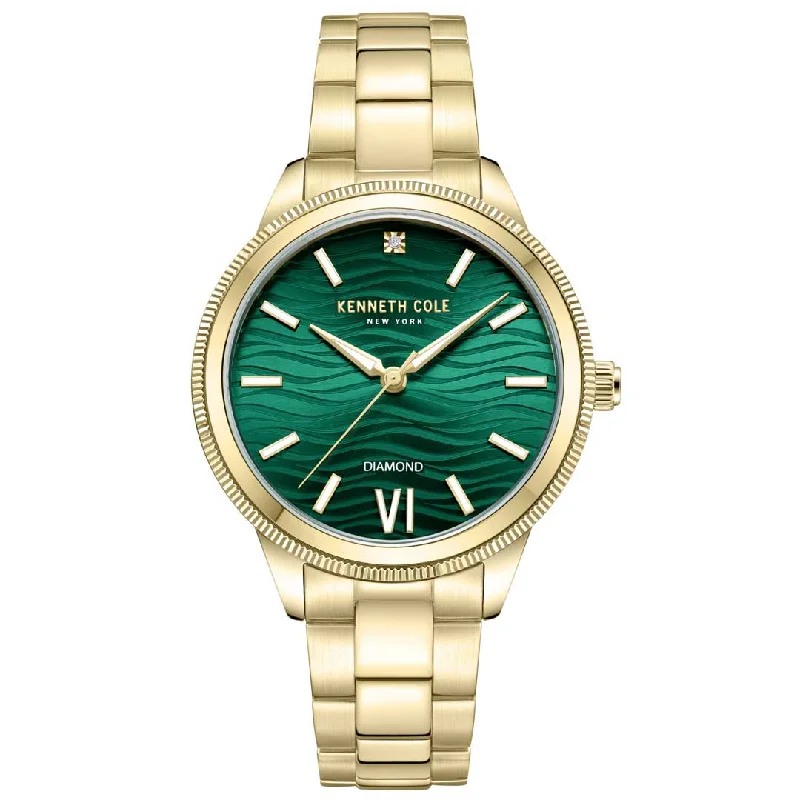 Men's Quartz Watches for Orienteering-KENNETH COLE, MODERN CLASSIC DIAMOND