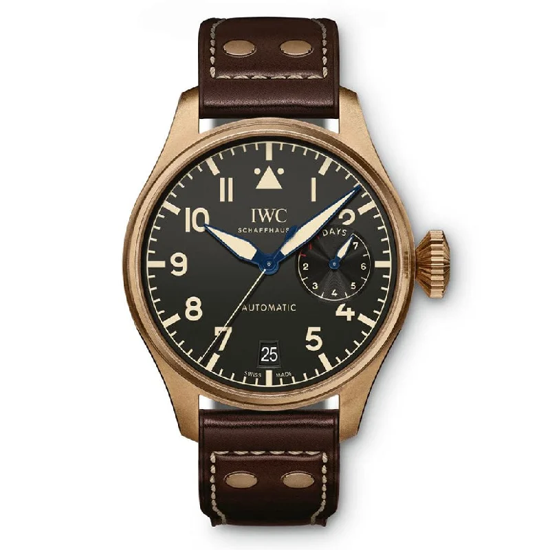 Women's Pilot Watches with Personalized Engraving-IWC Big Pilots Watch Heritage IW501005