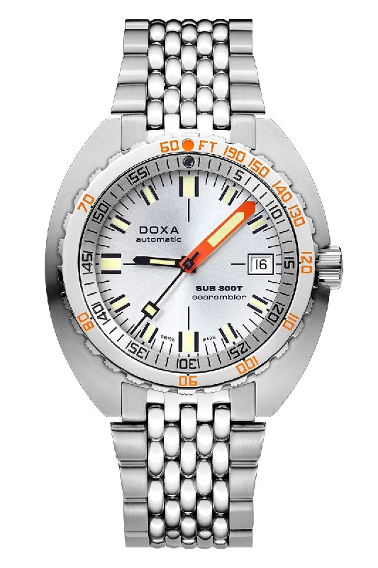 Men's Elegant Style Men's Dress Watches-Doxa Sub 300T Searambler 840.10.021.10