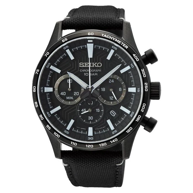Women's Chronograph Watches for High-End Collectors-Seiko Chronograph Watch - SSB417P1