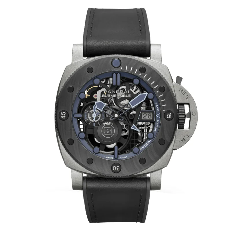 Women's Military Watches for First Responders-Submersible S Brabus Blue Shadow Edition PAM01241
