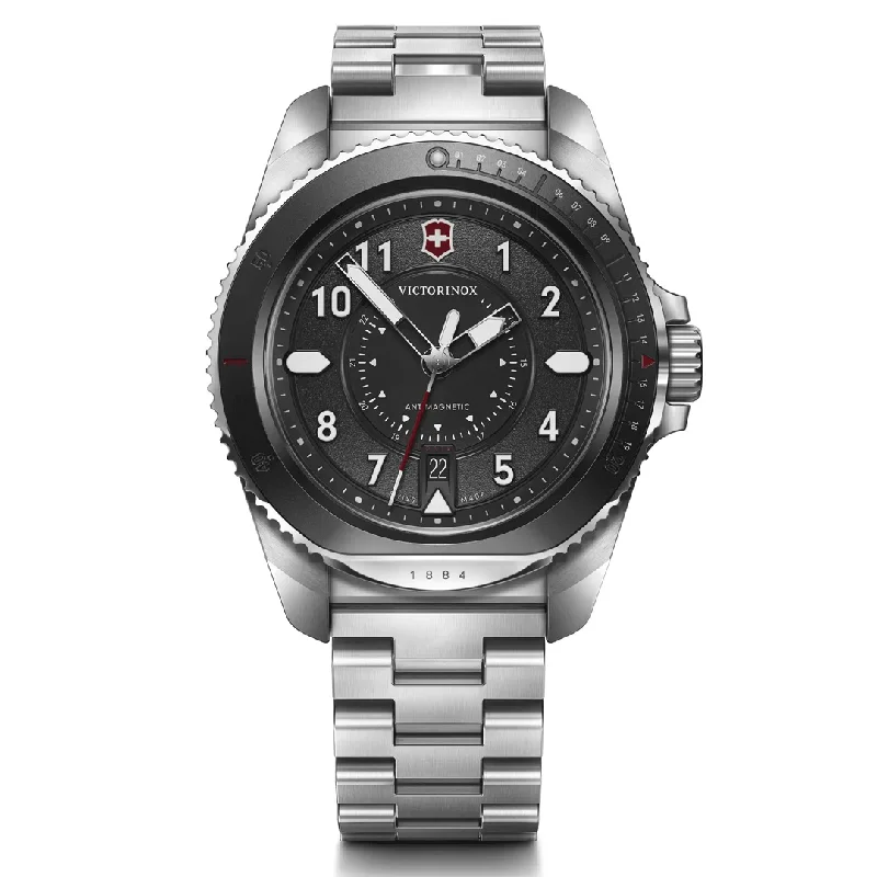 Men's Quartz Watches with Luxury Materials-VICTORINOX, JOURNEY 1884