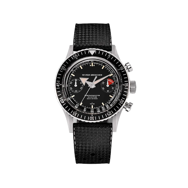 Women's Chronograph Watches for Understated Elegance-Nivada Grenchen Broad Arrow - Manual