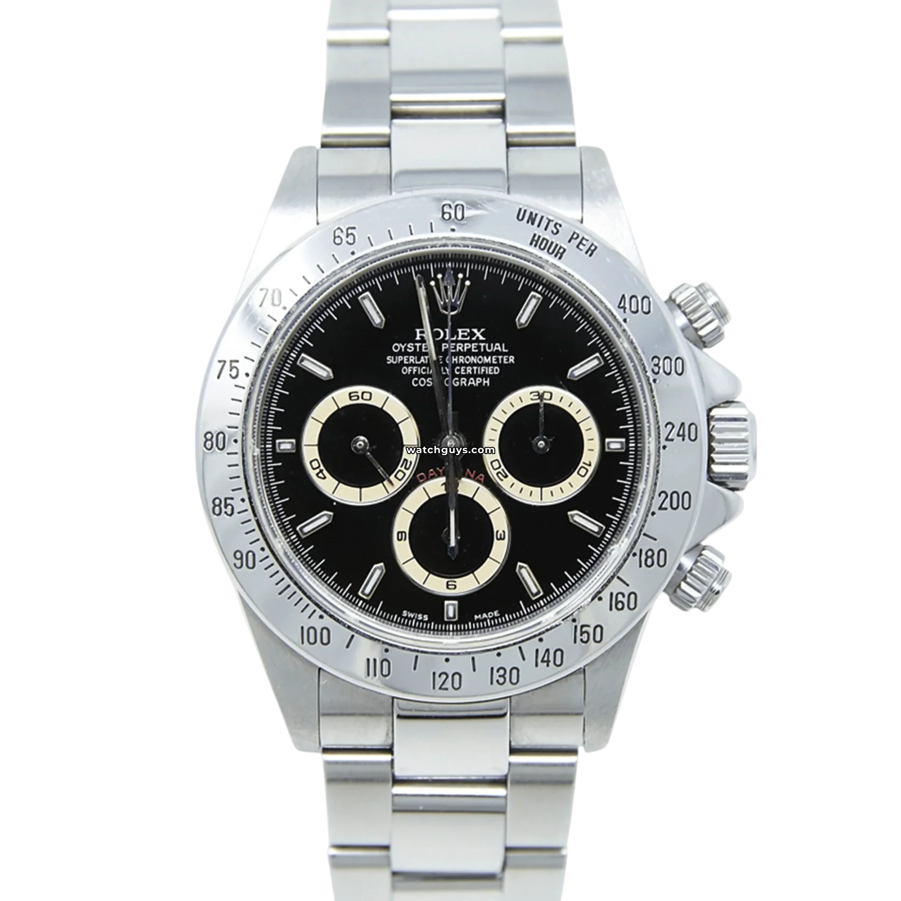 Women's Rolex Valentine's Day Style Watches-Rolex Daytona Zenith 16520 Black