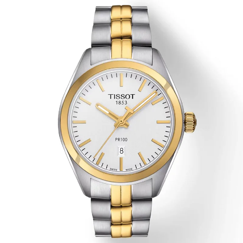 Women's Heritage Watches for Law Enforcement-Tissot T-Classic Silver Dial Women 33mm