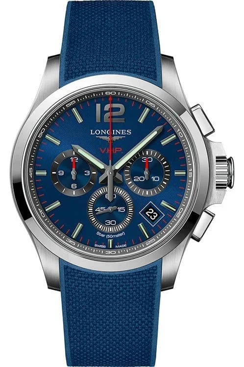 Men's Chronograph Watches for Special Occasions-Longines Conquest V.H.P Watch